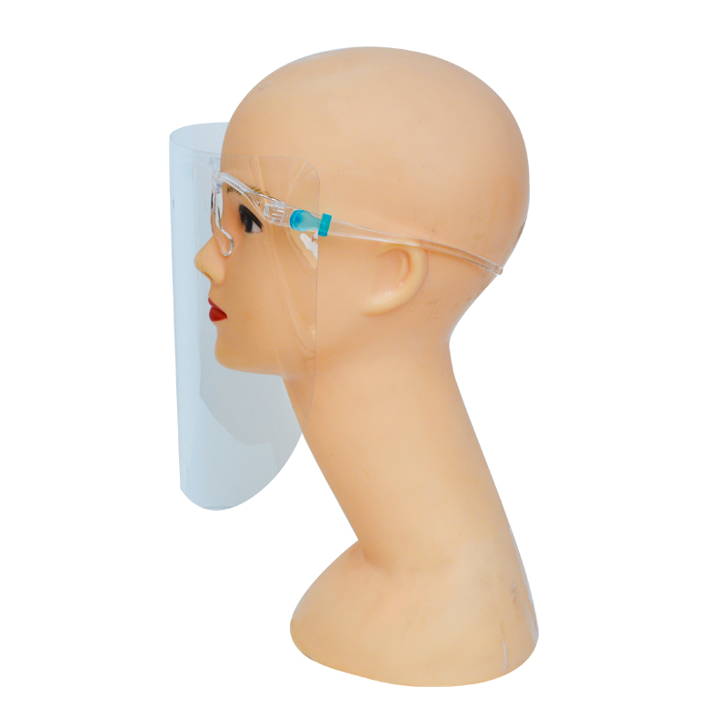 Skyddsinstrument mot dimmaweather Clear Plastic Face Guard Glass