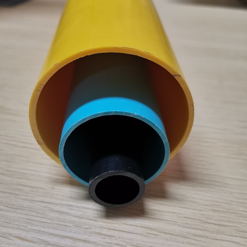 Anpassad extruderad PVC plaströrsmöbelkvalitet PVC-rör
