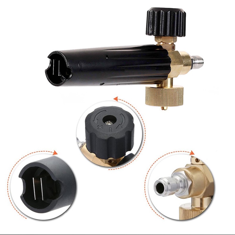 snöskumkanon för högtryckstvätt