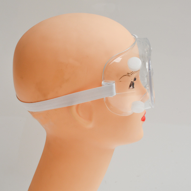 Allmänt vanligt plastoljestänk som förhindrar skyddsglasögon