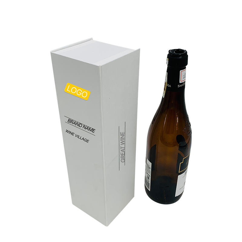 Vit lyxig presentkartong Stor presentask för förlovningsgåva