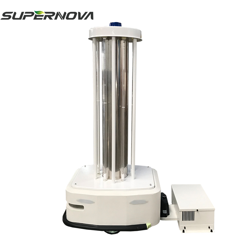 480W Wifi Al Desinficerar Smart Sterilizer Light Desinficera UV-lampor för UV-robotar