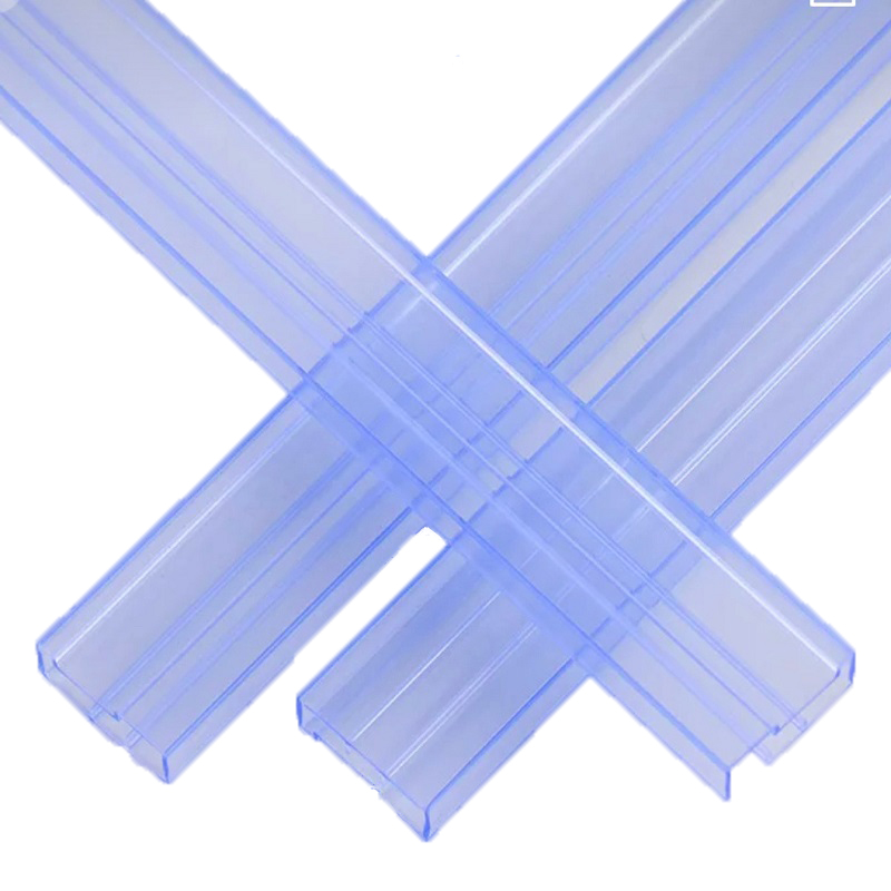 Transparent PVC-förpackningsrör transparent elektroniska komponenter IC-rör
