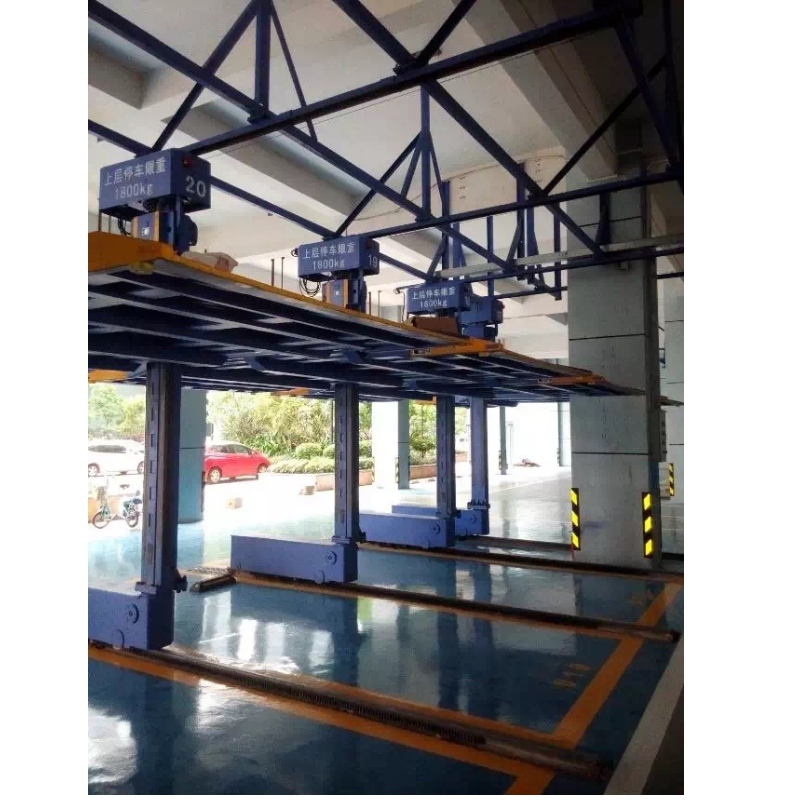 Kina Lyft 2 dubbla bilar Icke-undvikande Automatisk hydraulisk automatisk billyft Parkeringssystem Stereogarage