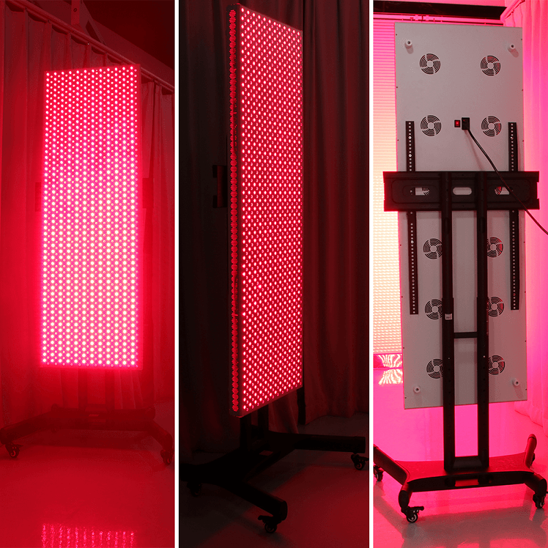 FDA 660nm 850nm Röd infraröd helkroppsledd ljusterapi 600W Röd ljusbehandlingspanel hemma