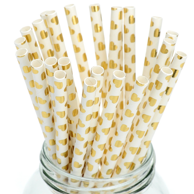 Laser laminering av metallpapper Straw