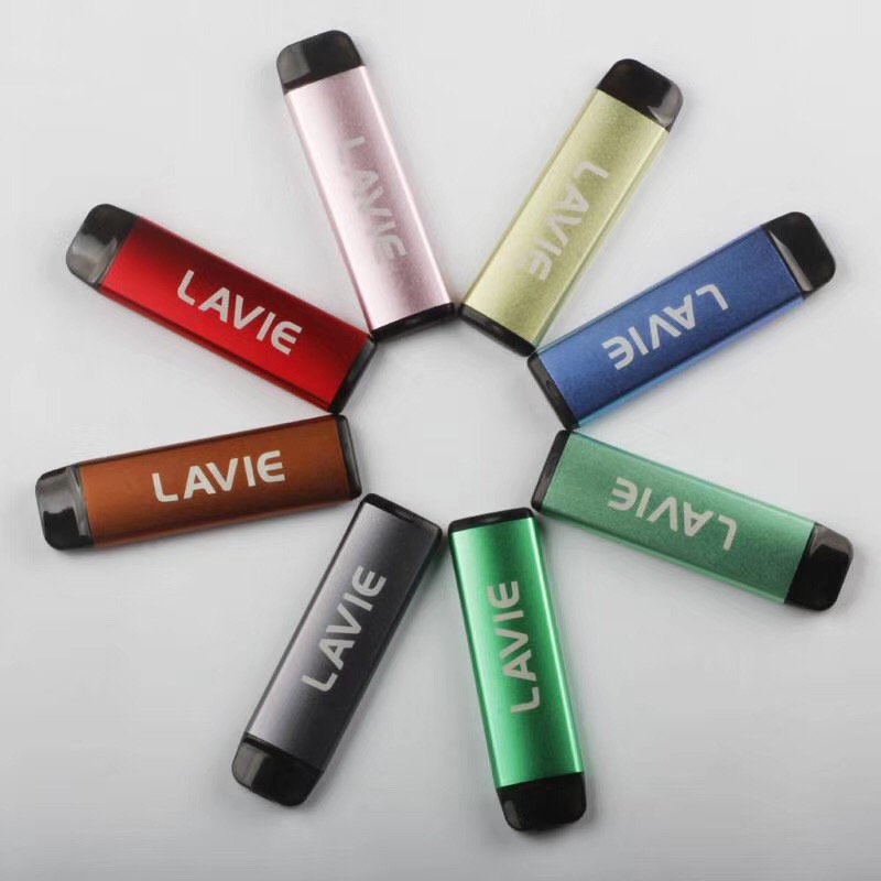 Hot Selling 800 Puffs Engångs Vape Pen LAVIE Ingen läckage