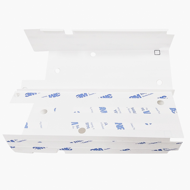 Ny vit isoleringstätning ge-fr1 isoleringsplåt flamskyddsmedel PC-isoleringsark kan formgjutas