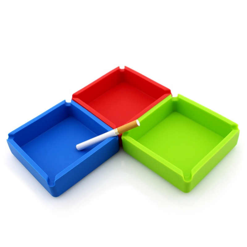 Stor fyrkantig askkopp