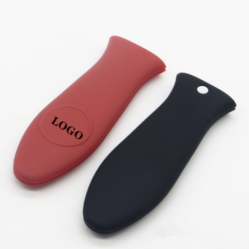 Förtjockat kiselgelhandtag täcka pannhandtag täcka stekpanna kiselgelhandtag handske värmeisolering anti glidhandtag täcka