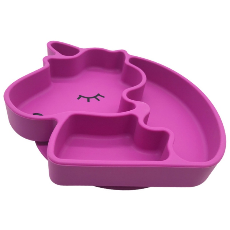 Silikonplatta silikon Unicornplatta Silikon babyplatta