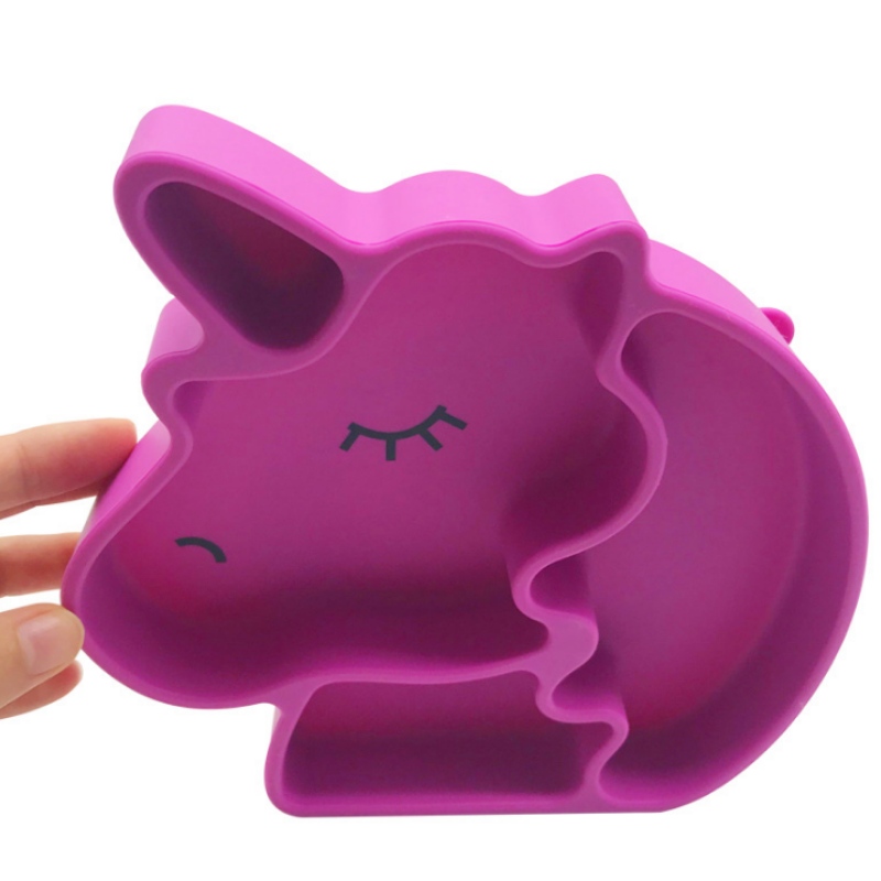 Silikonplatta silikon Unicornplatta Silikon babyplatta