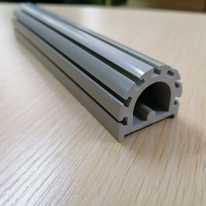 Icke-standard Skräddarsydd pvc-profil fabrik pvc industriprofil pvc D-profil