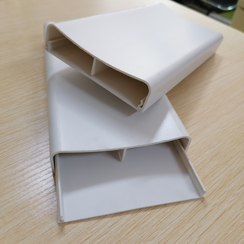 PVC-kabelhider Dual Channel Cable Management Channel PVC Cable Concealer Raceway