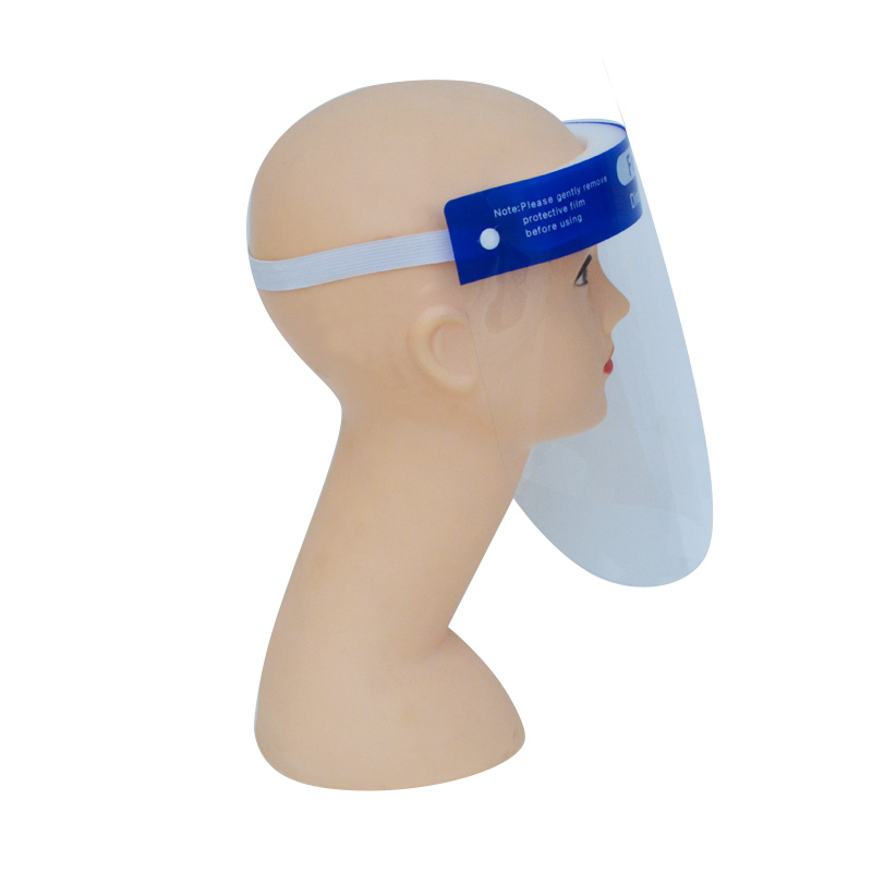 Anti-stänkskydd Facial Clear Plastic Safety Visir Face Shield Faceshield
