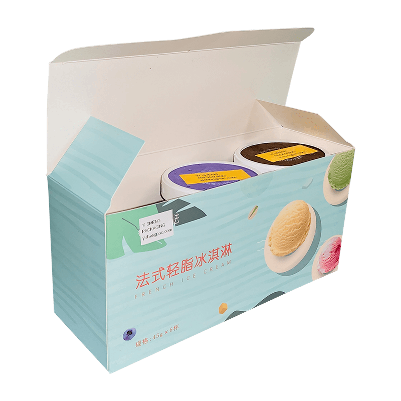Papperslåda för bakning av livsmedelsförpackningslåda