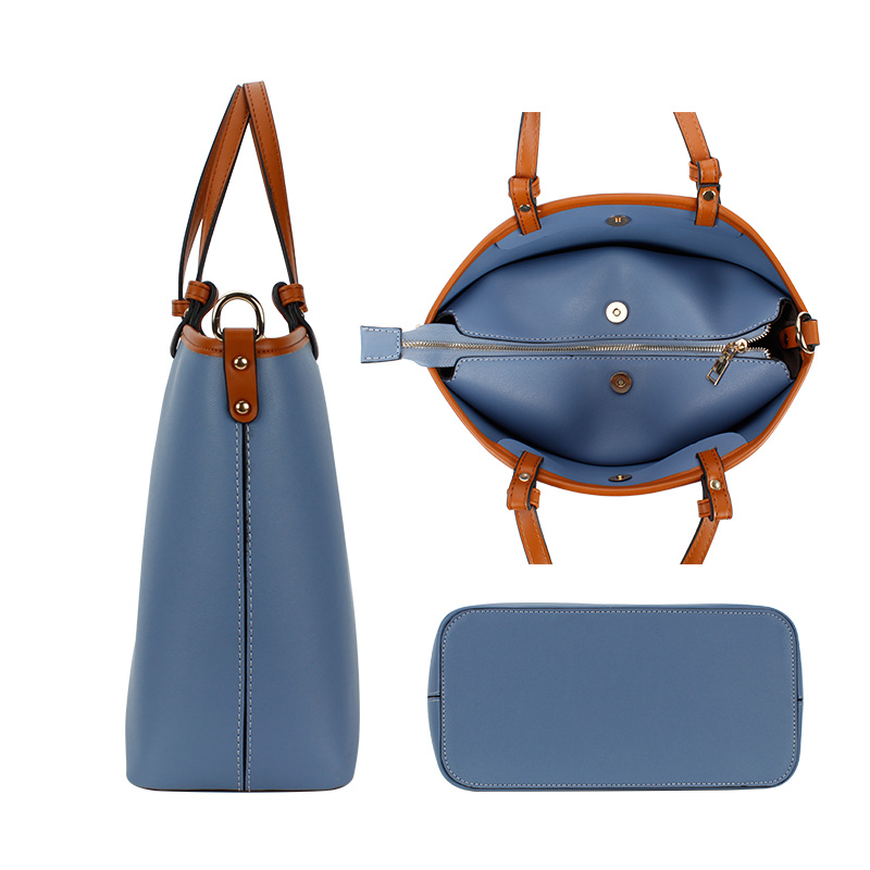 Färgkollisionsdesign Handväskor för kvinnor Kreativa heta försäljning damerhandväskor-HZLSHB036