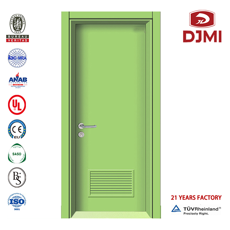 Billiga melaminfanerade dubbla öppna operationsrumsdörrar Sjukhus Trädörr Anpassad 6-panel Operationsrumstillverkare Vattentät trädörr Nya inställningar Enkel design Träsjukhustillverkare Interiör Hpl-dörr