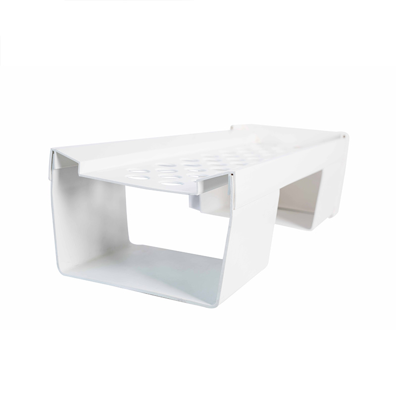 Gjutning av kvadratrör för plastprofiler av PVC för vattenfall för skurva av plaströr av PVC