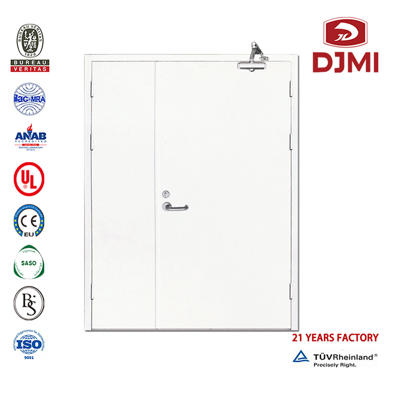Högkvalitativ Armored Door Steel Fire Rated Doors Leverantör Anpassad Australien brandsäker och ljudisolerad Myanmar Steel Fire Door Nya inställningar Swing Rate 30 60 90Mins Säkerhetsbeständig certifierad brandklassad stål med hu...