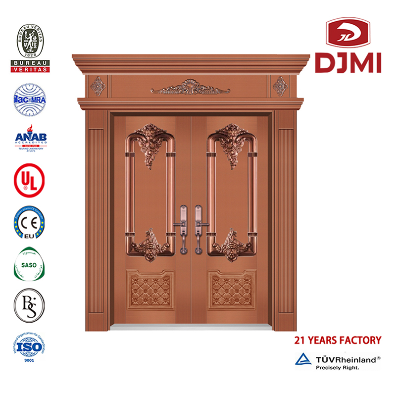 Chinese Factory Fancy Wood Design Moulded Veneer Steel Door Material Armed Doors High Quality Billig Price Pivot Doors Steel Armed Door Billie Exterior Steel Wooden Italian Doors Armed Door