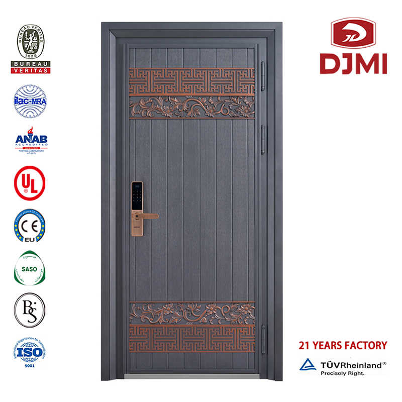 Chinese Factory Army Steel Wooden Doors Urglar Bevis Hög säkerhet Armed Door High Quality Gate Start Blast Resistent Armed Sliding Steel Front Door Cheap Main Gate Steel Black Armoured Door Loops