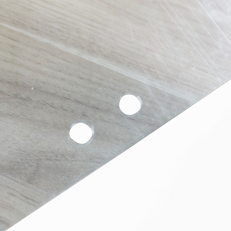 Transparent PVC-isolerande ark Flamskyddsmedel Isoleringspackning Automotive Elektronisk isolerande arkstyck