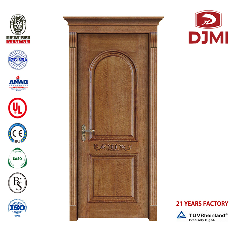 Dubbeldörrar Solid Wood High Quality Classic Engraved Home Door Wood Wood Wood Wood Wood Main Entrance Fast dörrar Design Grain Wood Panel Price Chinese Factory Automatisk Cutting Machine Luxury Wood Hög Quality Door Design