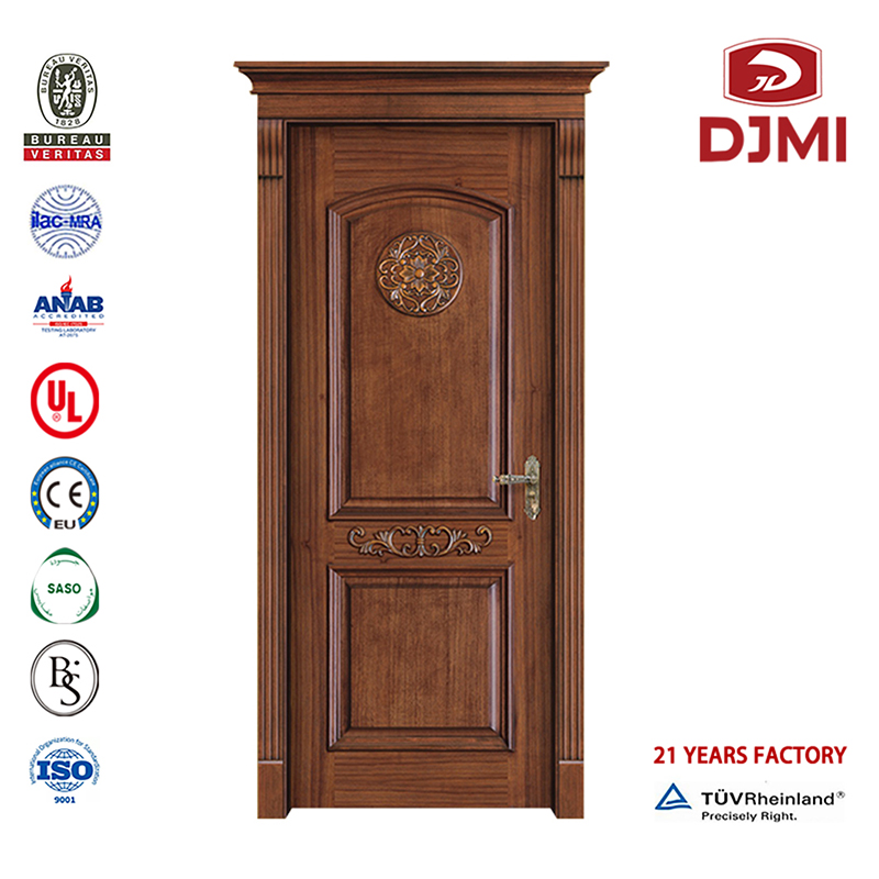 Egen laser- maskin Enkel Latest Design Wood Door Lock Anpassad Entrance Doub Doors Solid Wood High Quality Classic Engraved Interner Wood Wood Wood Wood Wood Wood Wood Panel Price