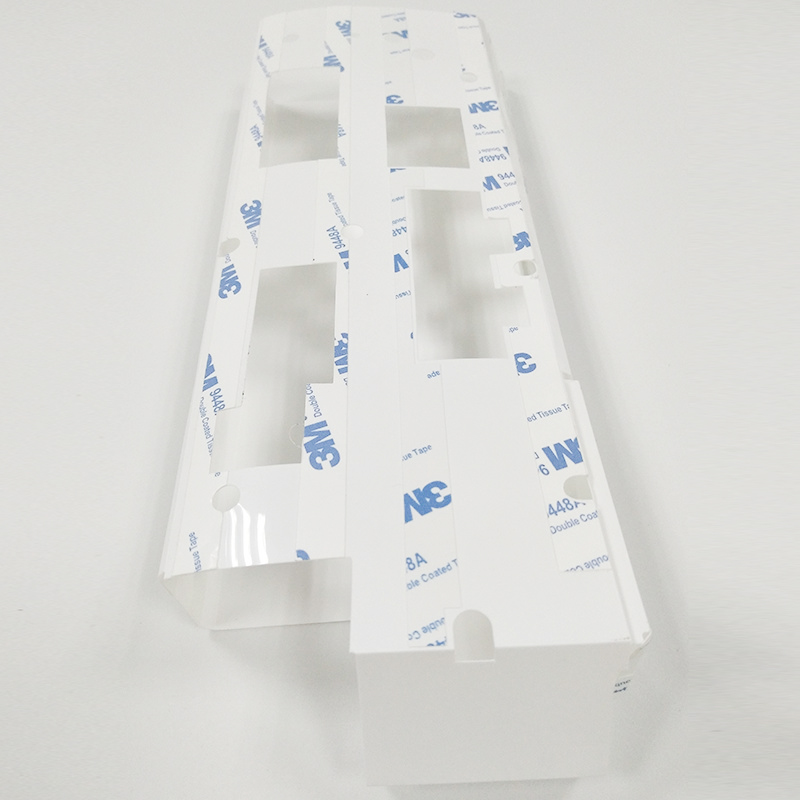 Ny vitisoleringspackning GE-FR1 Isolerande ark Flamskyddsmedel PC-isolerande ark kan djuts