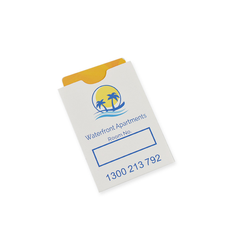 Innehavare av hotellnyckelkort/Pocket-typ