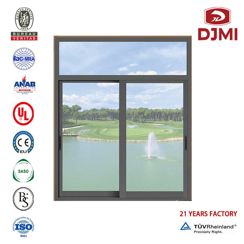 Multifunktionellt höggradigt Euro Termisk Break System Sliding Fönster Tyska Dubbel Glazing Professional As2047 Standard Aluminium Windows Suppliers High Performance Windows Sliding Doors