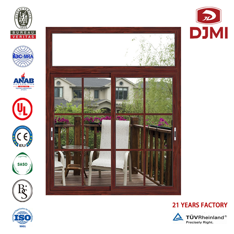 Smörsäljande Commerical Grade Sliding Window Manufacturer Best Aluminium Windows Customera Windows Design Heat Insulined Double Glazed Sliding Window Multifunktionellt Med Fiber Mosquito Net low-E Glass Sliding Window Aluminium