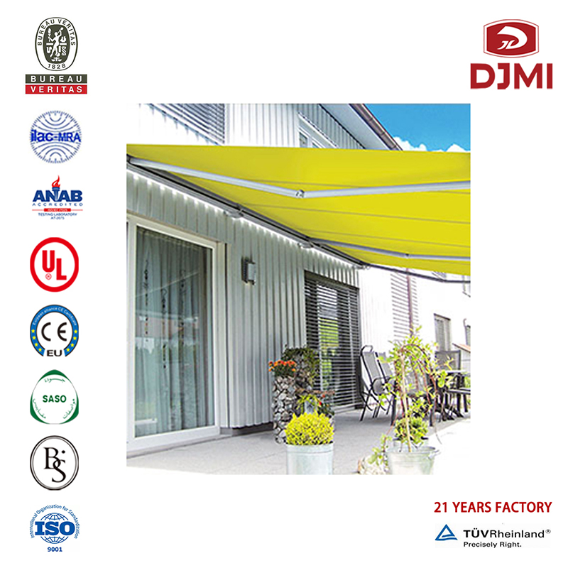 Anpassad Balcony Patio Cover Portal Frame Struktur Modern Carport Multifunktionell Patio Canopi Solar Panel Montering Struktur 2 Bil Metal Carport Professional Balcony Awing Solar Mouting Structure Vattensäker Carport