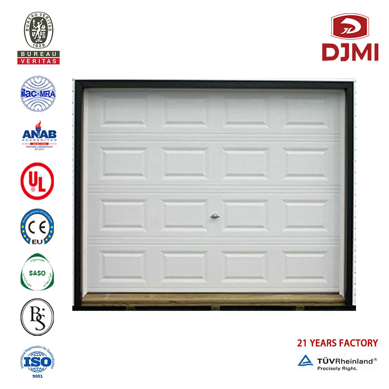 New Design Electric Aluminum Roll Up Modern Grage Garage Door Motor Brand New Sound Insulation Manufacture Security Garde Opener Remote Hot Selling Roll Up Manufacturer Standard Two Car Glass Garage Door