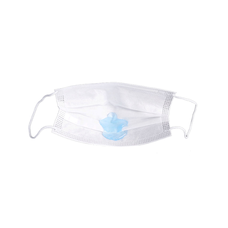 3 skikt ansiktsmask,engångsmask,HD-01White