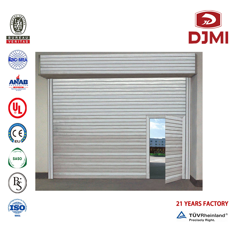 Värme- och säljande av kvalitetsrullstänger Termisk isolering Dörrar Galss Garage Door Multifunktionell Aluminium Roller Shutter Section Arage Electric Garage Door Professional Factory Price Roller Doors Ritning Aluminium Car Garage