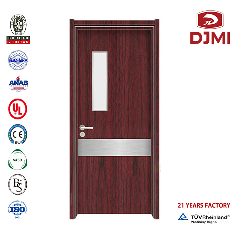 High Quality Mdf Skin Wooden Double Designs Laminerad dörr Cheap House Wood Grain Color Fir Door Anpassad Steel Wooden Door Main Gate Colors Sjukhus Dörrar