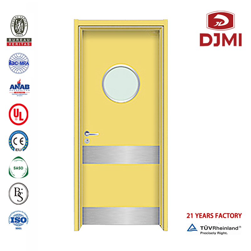 Chinese Factory Hospital Inhemsk Wood Door Panel Infogar European Design High Quality Mdf Price Aluminium Batroom Doors samtida Hospital Billig Bedroom Aluminium Swing Door Italiensk stil