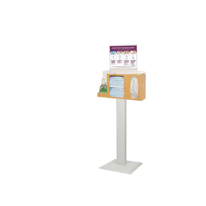 TMJ700 Good Quality Metal Supermarket Pop Justerbar Pedestal Poster Stand