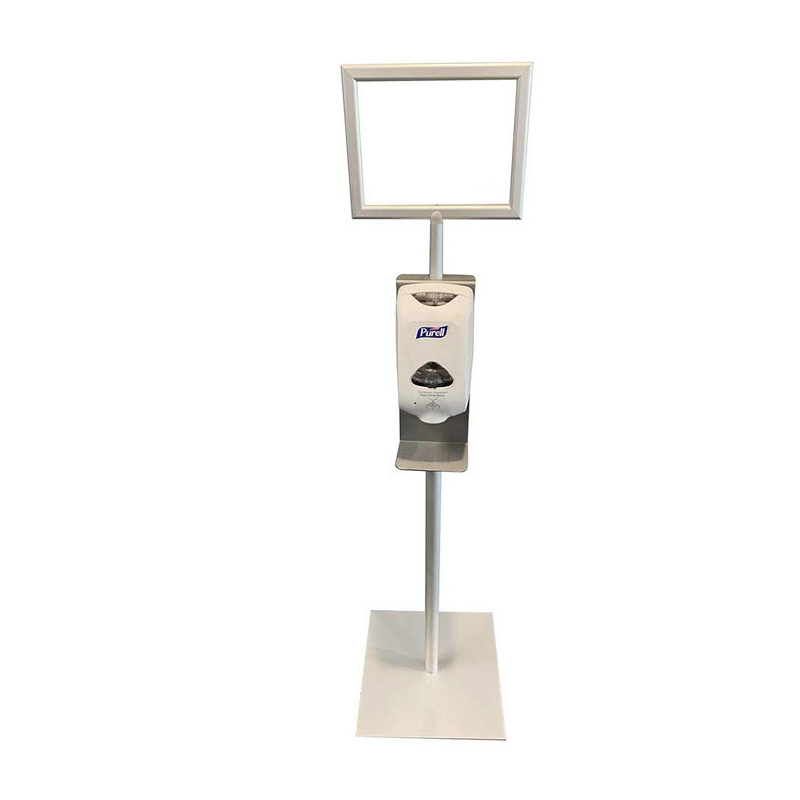 TMJ700 Good Quality Metal Supermarket Pop Justerbar Pedestal Poster Stand