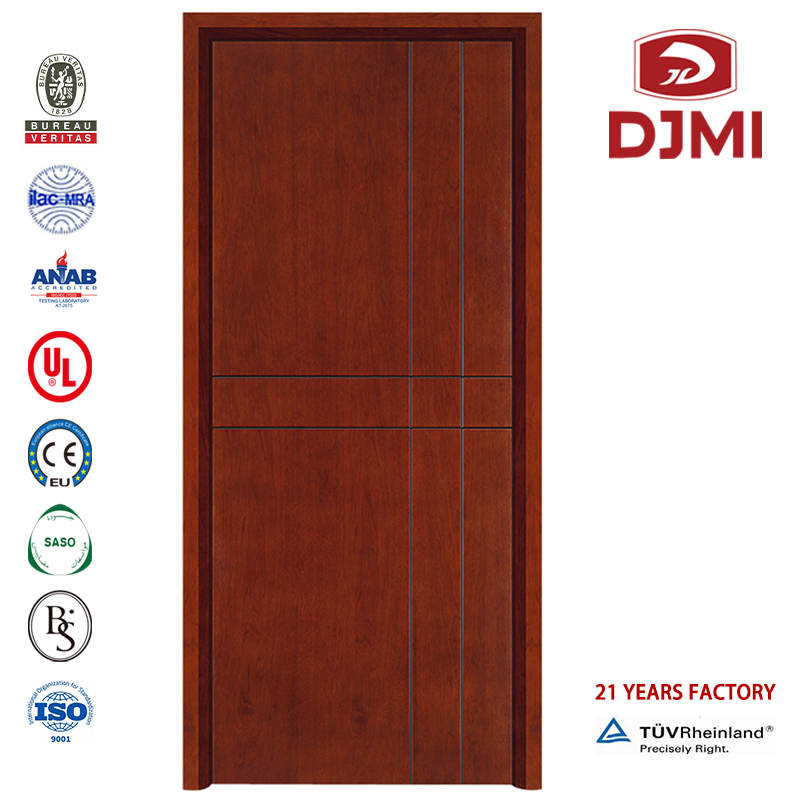 Ul Composite Wood Door Cheap Intern Solid Wooden Doorsparment Fire Doors Customed Veneer Single Fire Protection Oak Solid Wood Interners Dörrar Nya inställningar 3X3 Frames China Tillverkare Brand Solid Wood Door
