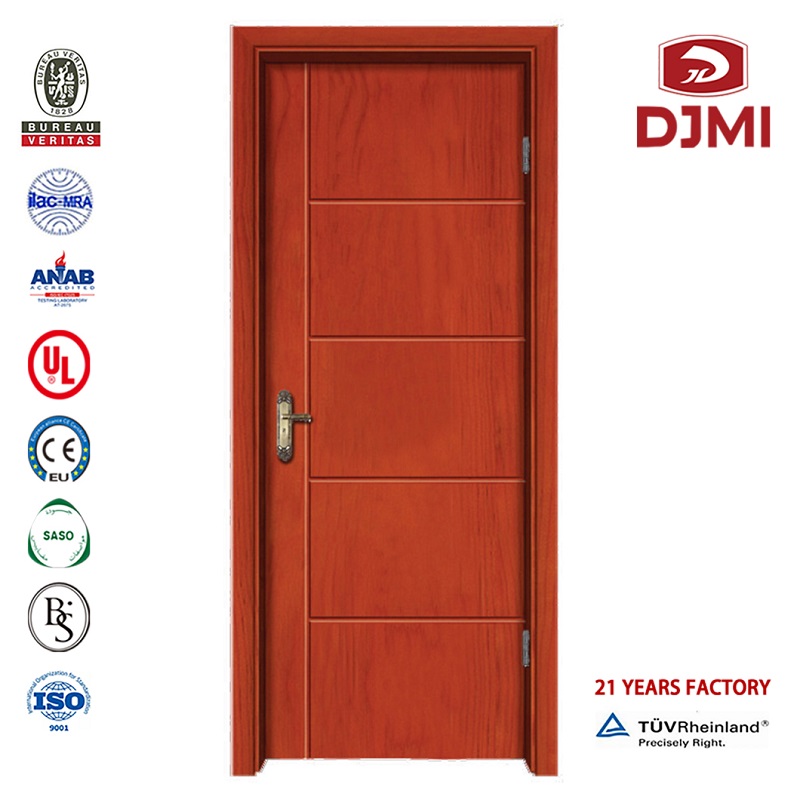 Chinese Factory Resistent Bostadshus SounProporty Fire Rated Wood Door anpassade dörrar Wooden 90Mins Brand Nominerad trädörr Nya inställningar 20minuter Wooden Self Closing Fire Doors