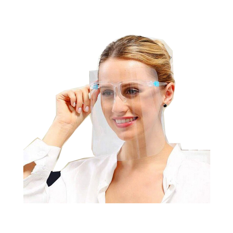 Top-selling Face Visor Fashion Mode Glass Face Shield Sports Glass Ram Transparent Safety Face