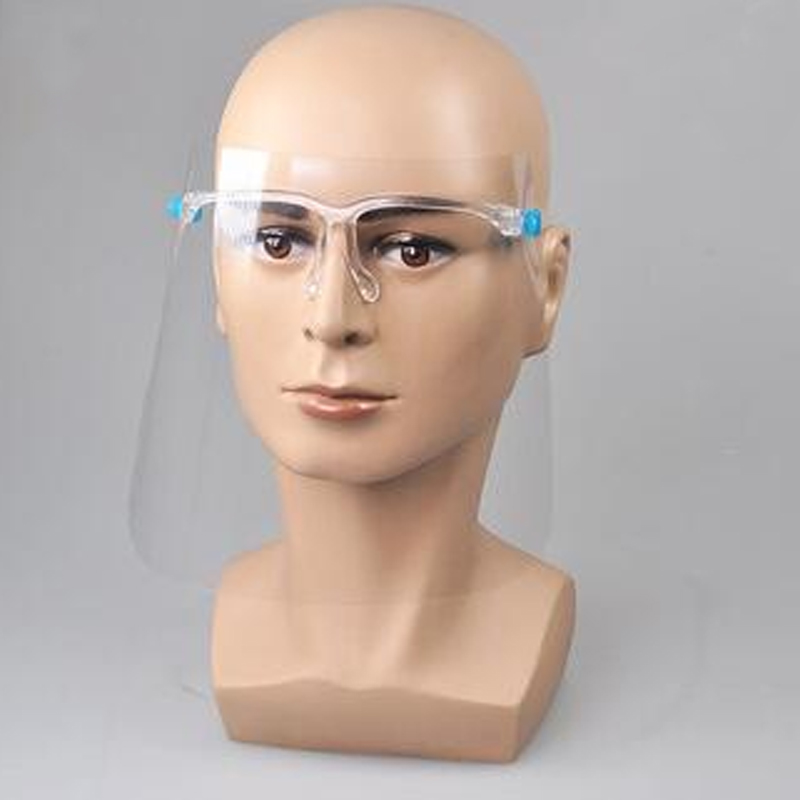 Eget återanvändbart genomskinligt skyddsögonskydd Facial Safety Face Face Facility Face Safety Faces Shields for Child