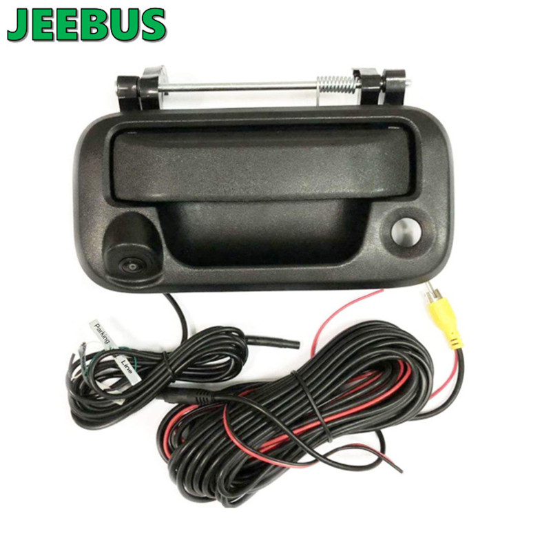 Automatisk HD Night Vision Parkering omvänd backup- bil Video Tailgate Handale Camera för Ford F150 2004-2014 F250 350 450 550 2008 -2014 Super Duty 2008-2016