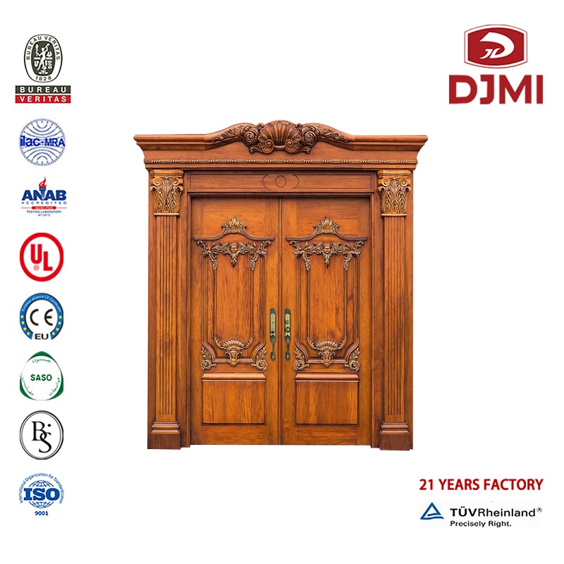 Nya inställningar Färgläggning av dörr Återkallad Trä Latest Design Home Wooden Doors Chinese Factory Gates Återkallade dörrar Wpc Skin for High Quality Sliding Hardware Porte Inhemsk Inne Wood Door I Libanon
