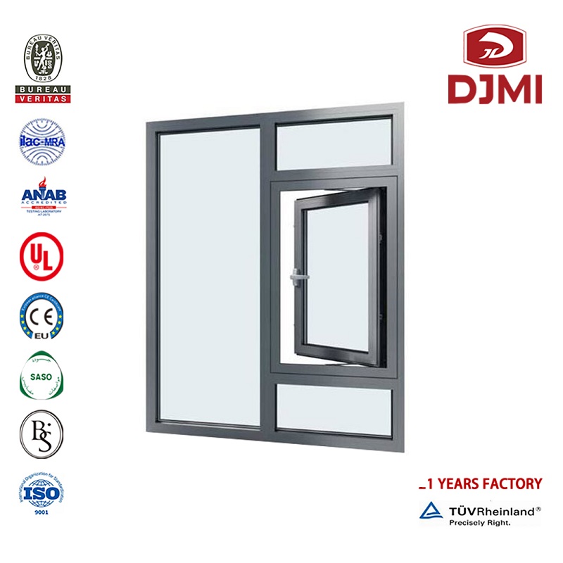 Fönster för konstruktion av obearbetat träram för Kanada Isolerade glasfönster för värmeförsäljning av Ash Mönster Franska stil med användning av ramverket Aluminium Clad Wood Fönster Flerfunktionellt franskt Stil Röd Sandal...