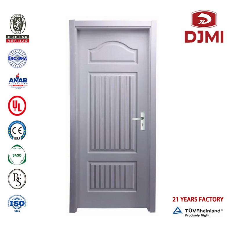 Modern Iron Doors Hotel Apartment Bedroom dörr Billig China Leverantörer Melamine Lamined Wrowted Iron Manufacturers Single Leaf Door Design Yongkang Egen Wooden Price Apartment Building Entry Doors Main Relable Quality