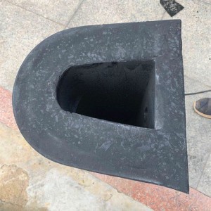 Halvcirkulärt formad Defensa, dockdockans stötfångare, rektangulär stötfångare